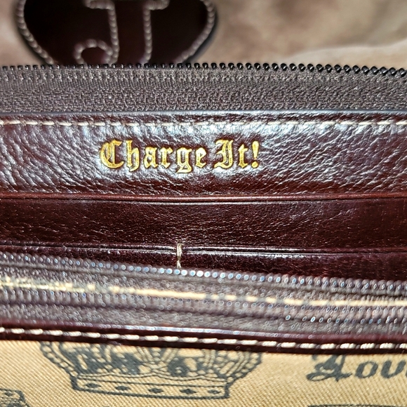 💥NWOT 💥VTG JUICY COUTURE MATCHING BAG AND LARGE WALLET - Picture 10 of 16